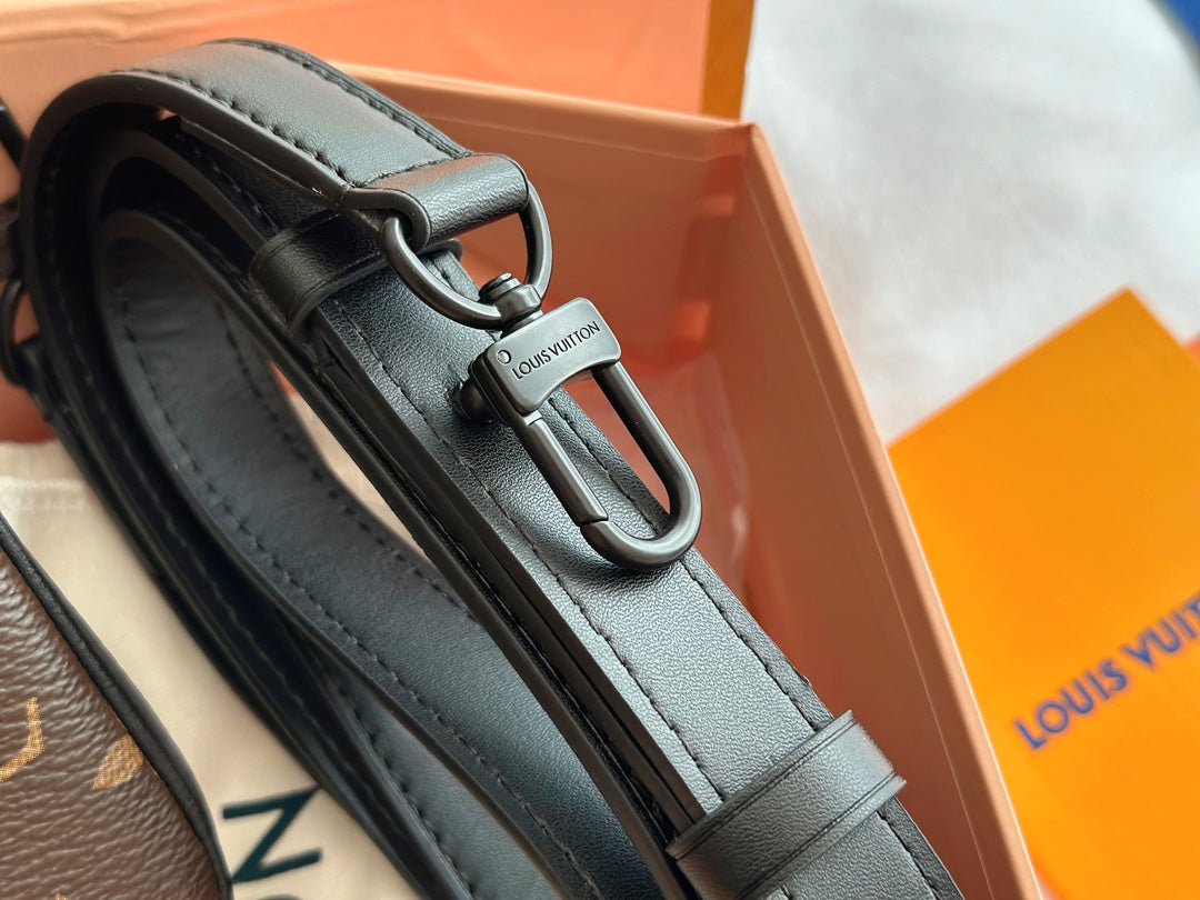 LV Phone Bag Crossbody Black Hardware