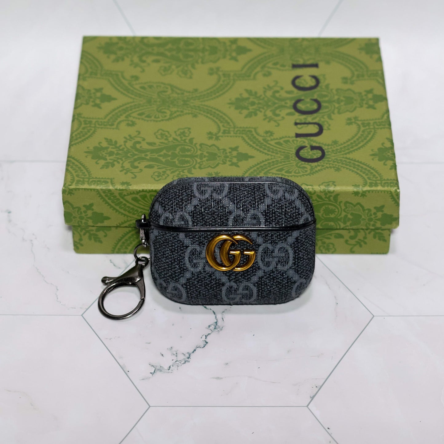 Airpods Case Gucci Style for 2, 3, 4, and Pro