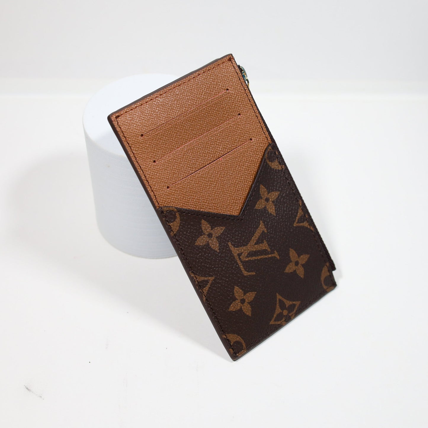 Louis Vuitton Monogram Card Holder Zipper Wallet