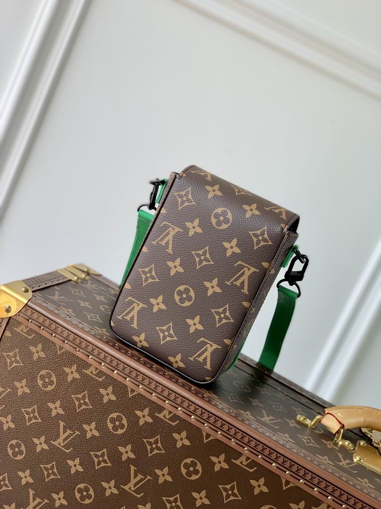 LV Utility Phone Bag Fashion Leather