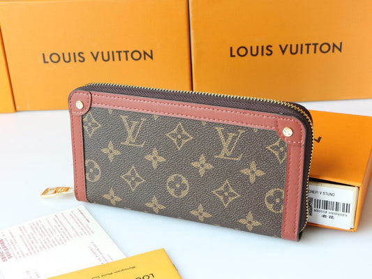 LV Monogram Wallet With Zipper