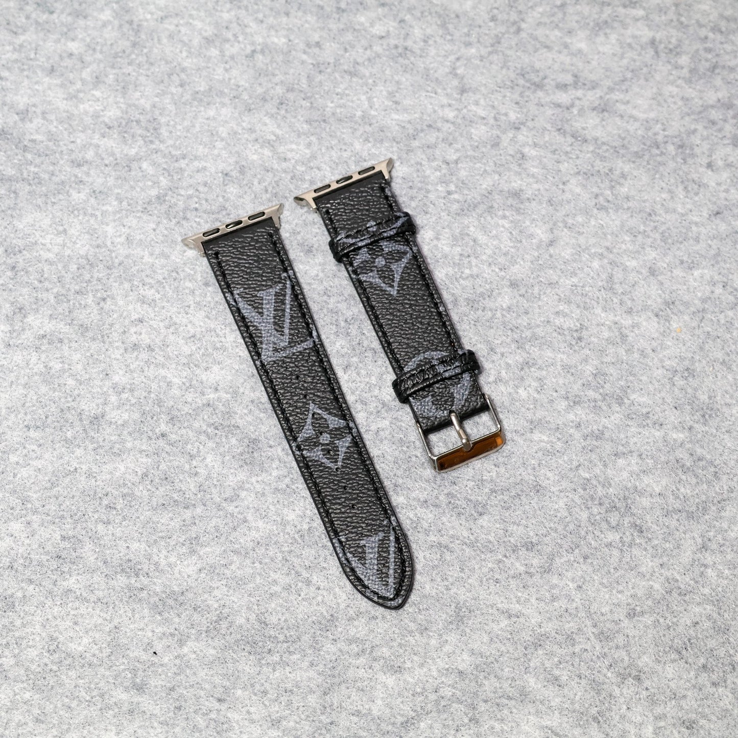 LV Apple Watch Bands Leather
