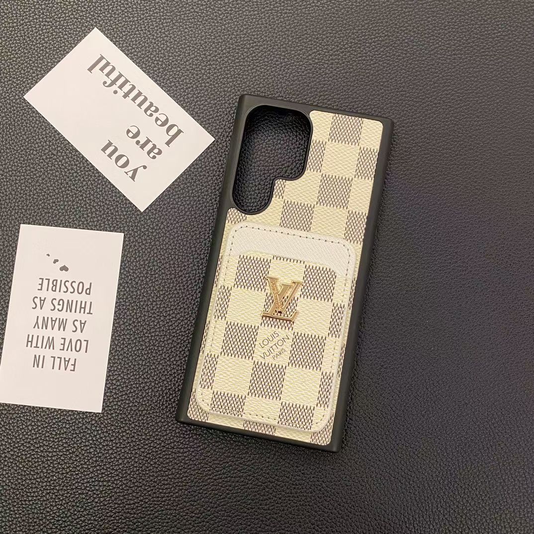 Louis Vuitton Phone Case Samsung S2226 Plus Ultra Card Slot